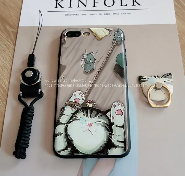 Cute Cartoon Cell Phone Cover Case Silicone Mobile Phone Cases for IPhone7/7Plus/6/6s/6plus/6splus Back Cover Housing photo-3
