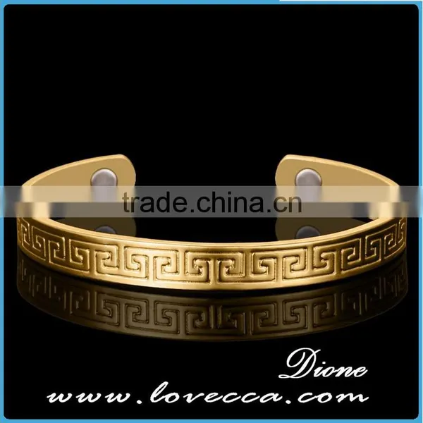China Supplier Wholesale Health Women Copper Magnetic Wire Bracelet Bangle photo-2