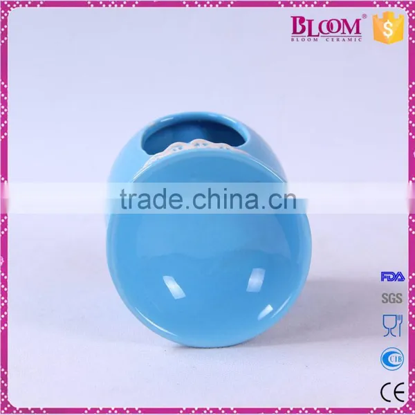 White Lace Decoration Ceramic Wax Burner for Home photo-4