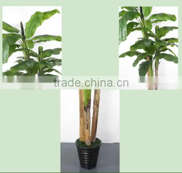 Indoor Artificial Banana Tree Bonsai Potted Plants for Sale photo-4