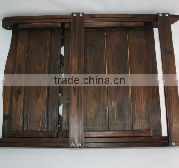Flodable Mini Wooden Flower Display Rack photo-2