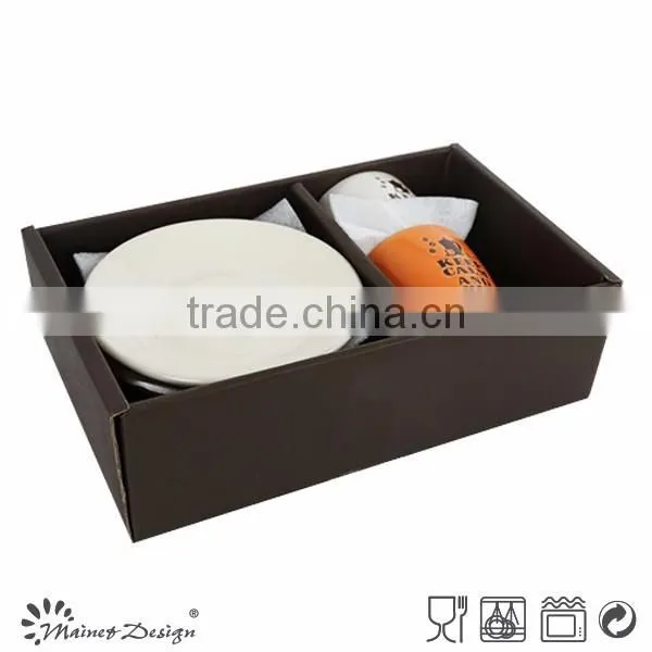 2015 New Product Dinnerware Milk Mug With Saucer photo-5