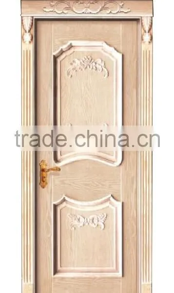 Elegant Noble Carved Solid Wood Entry Door for Residential House in American Style BF11-12191a photo-2