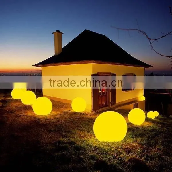 Party Used Plastic Flashing LED 20cm Illuminated Ball photo-2