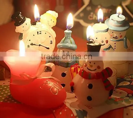 Christmas Candles,Santa Claus candles