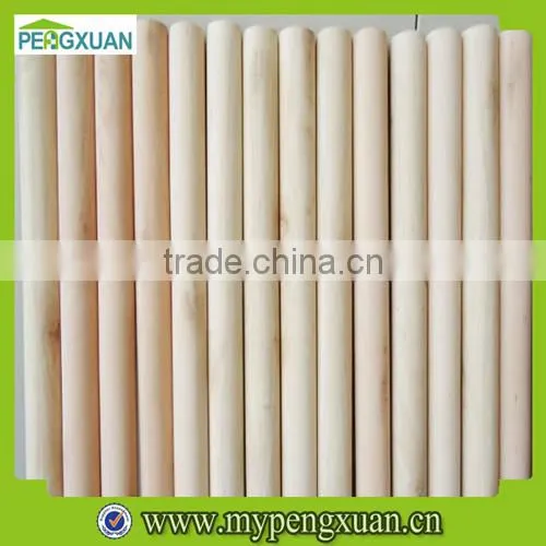 Customized Best Quality Natur Eucalyptus Wooden Curtain Rod photo-2