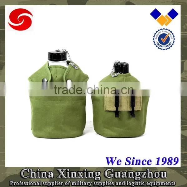 0.8L 1L 1.2L Army Canteen Water Metal Plasic Cup With Warm Fur Cover photo-2