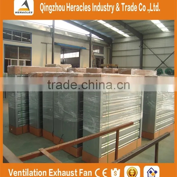 Heracles Hot Galvanized Steel Industrial Two Way Exhaust Fan for Chicken Farming Equipment and Greenhouse photo-6
