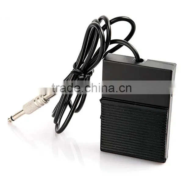 Black Tattoo Machine Footswitch Foot Switch Pedal Controller for Power Supply photo-2
