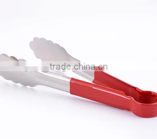 BXZ13 Hot Sale High Quality Kitchen Gadgets Stainless Steel Fruit Tongs photo-3