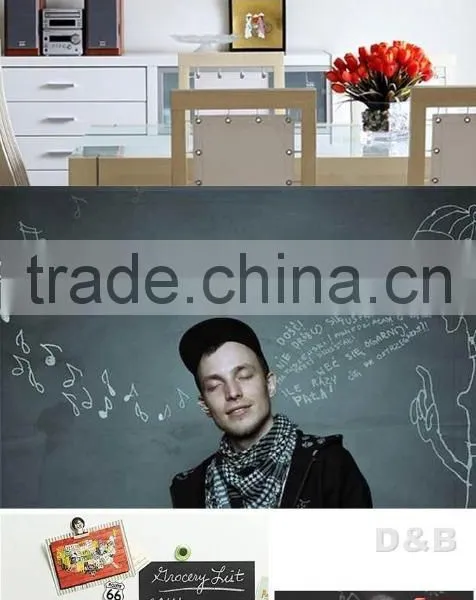 Adhesive Chalkboard Wall Sticker 45cmx200cm Blackboard Sticker photo-4