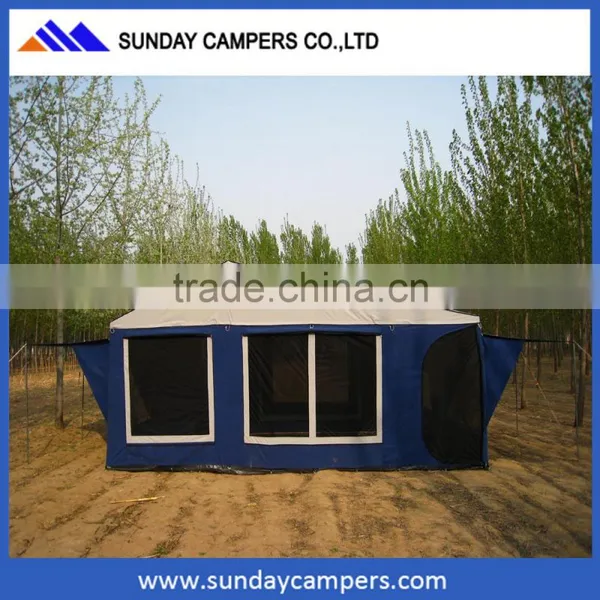 Factory Made 4 wd Roof Consoles Single Layers Trailer Tent photo-3