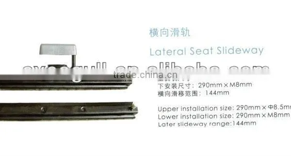 LATERAL SEAT SLIDEWAY ,SLIDE FOR AUTO .