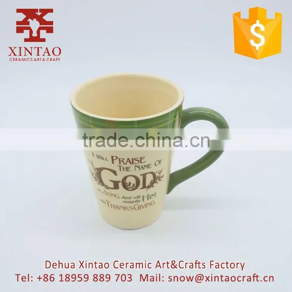 China Factory Outdoor and Indoor Ceramic Chime Candle Holder Quote i Will Praise GOD photo-5