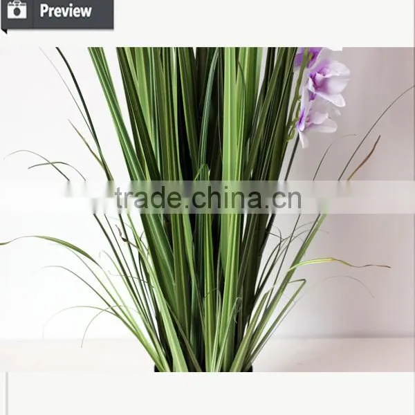 Artificial Onion Grass and Orchids for Christmas Decoration Artificial Plant Potted photo-2