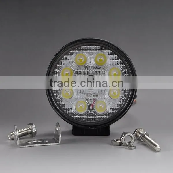 27W Plastic/Aluminum Housing 32V/110V Led Working Lamp Large Quantity Export