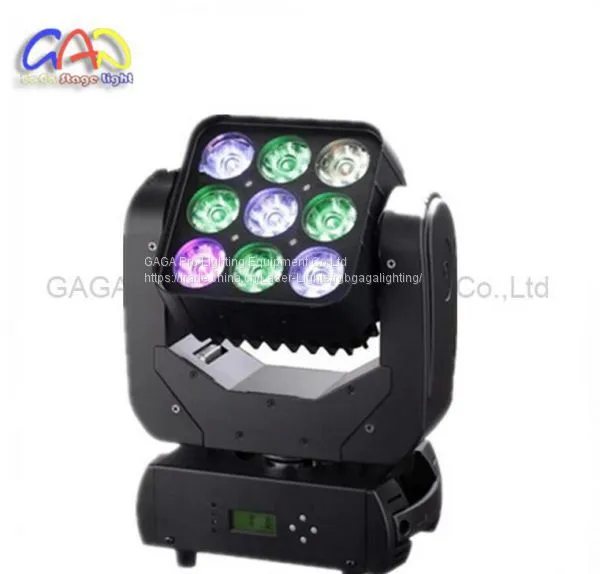 9*12W Moving Head Light Best Price RGBW 4in1 LED Moving Head Light