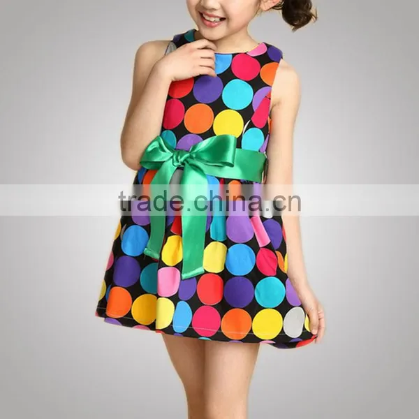 New Products Traditional Style Brand Design Latest Cotton Frock Design Dress For Baby Girl Shenzhen Factory photo-2