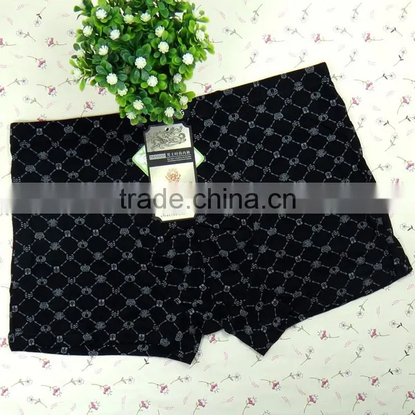 New Hot Wholesale Men Bamboo Fiber Underwear Sexy Boxer Man Underwear photo-4