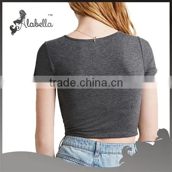Hot t Shirts for Ladies With v Neck New Design t Shirts photo-3
