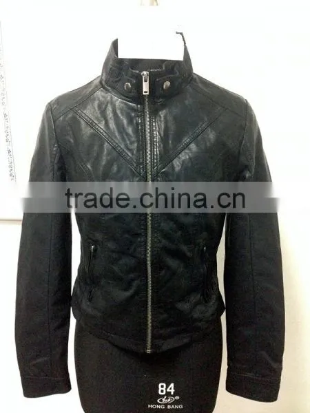 Lady's pu Garment