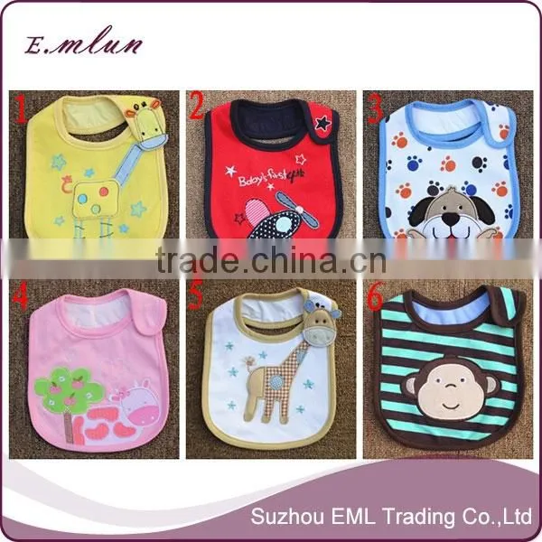 Wholesale High Quality Cotton Cartoon Bandana Baby Bib photo-5