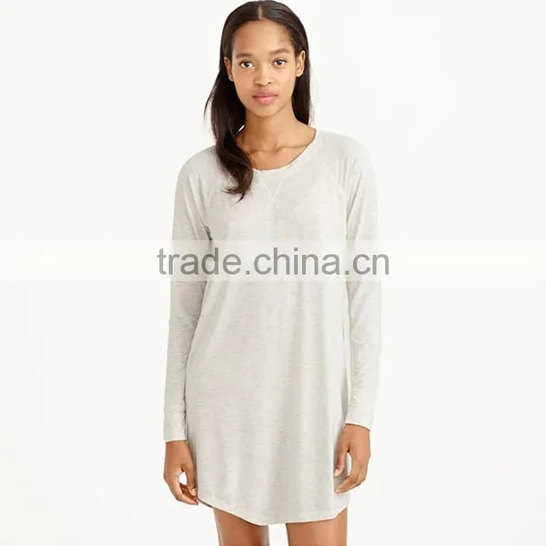 New Deisgn Nightshirt Nude Sleepwear in Wholesale