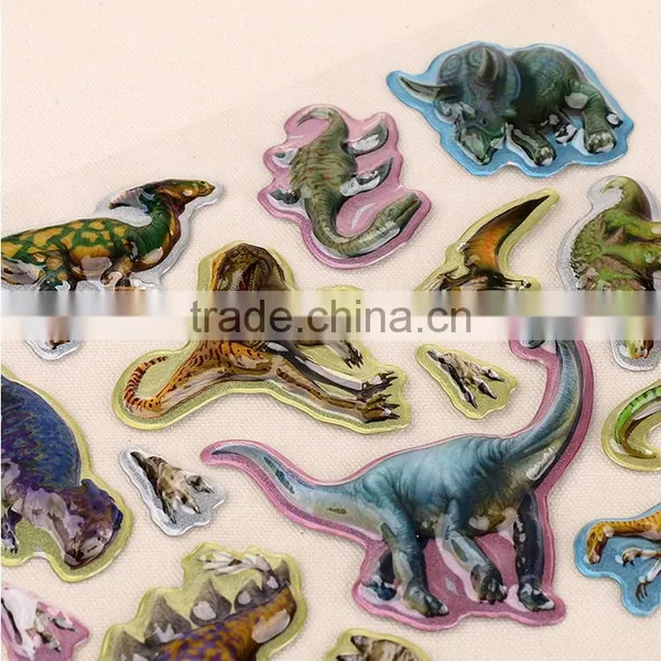Children Carton Bubble Sticker Animal Shapes Sticker Kids Education Toys DIY Sticker Enviroment Non-poison photo-2