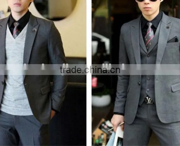 High Quality & Best Workmanship & Handsome Korean Suit for Men