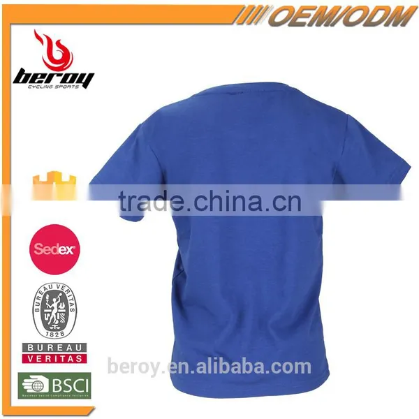 Low MOQ Fashion Printed Kids Sport T Shirt Wholesale for 2016 photo-3