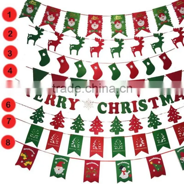 Hot Selling Christmas Party Decoration Bunting Flag/ Pennant photo-5