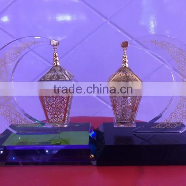 Crystal Arab Ramadan Lantern For Islamic Gift Ramadan Gift JC-D007 photo-2