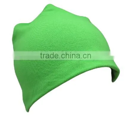 Unisex Sport Knit Stretch Jersey Cotton Beanie Hat photo-3