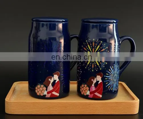 Factory Supply Custom Made Temperature Color Change Cup Ceramics Cup for Sale photo-3