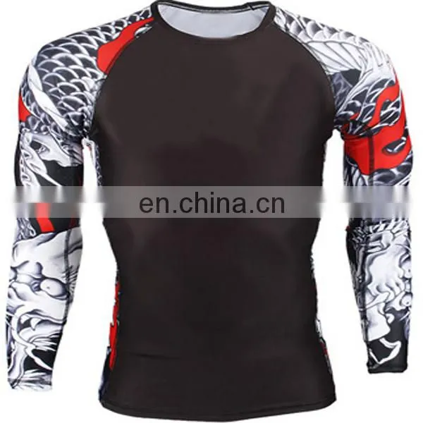 Custom Printed Sublimated Thermal Rash Guard photo-4