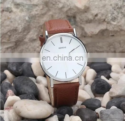Casual Geneva Quartz Wrist Watch Women Metal Dress Watches photo-2