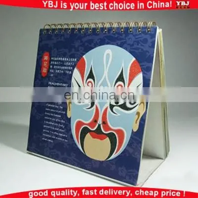 Desk Calendar In Different Shape / Customized Paper Desktop Calender