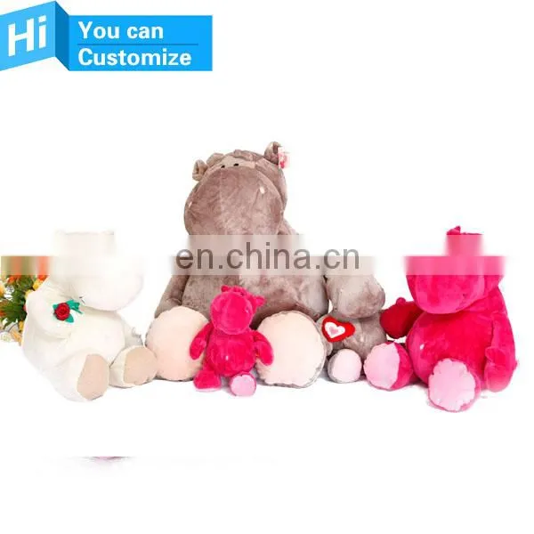 Wholesale Customized Hippo Plush Toy photo-2
