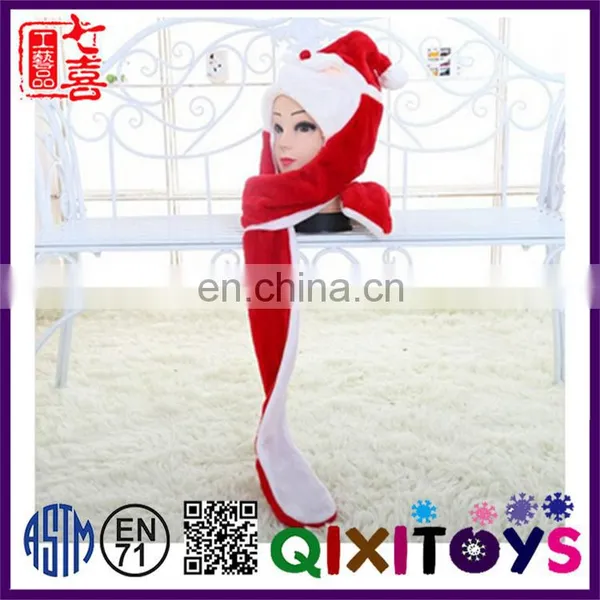 Custom Made Cute Christmas Hat Decoration Special Animal Shaped Personalized Christmas Design Plush Hats photo-6