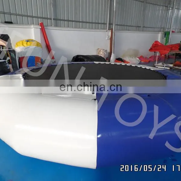 4meters Cheap Inflatable Water Jumping Trampoline for Children Water Park Obstacles photo-4