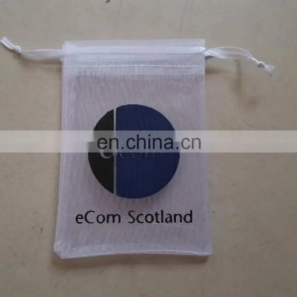 Custom Organza Cosmetic Pouch Promotional Organza Nail Bag Organza Polish Pouch Wholesale Free Sample photo-2