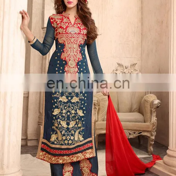 Designer Salwar Suits Selecting Different Materials Well photo-4