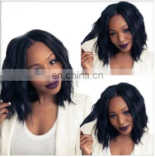 Wholesale Factory Price Customized Curly Brazilian Hair Short Bob Wigs for Black Women photo-2