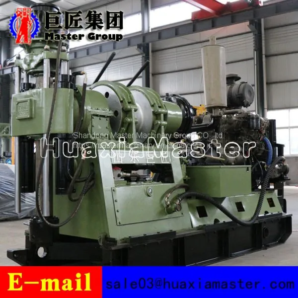 Reliable XY-44A Hydraulic Water Well Drilling Rig，Large Diameter Hydraulic Exploration Drilling Machine photo-2