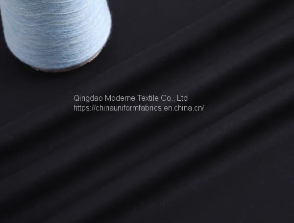 Customized Italian Polyester Viscose TR Suiting Fabric With Selvage photo-2