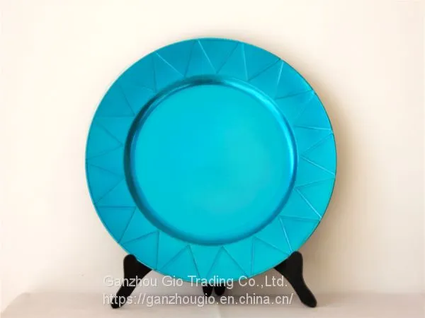 Plastic Charger Plate,christmas Decoration Plate Festival ProductsYF-60054 photo-2