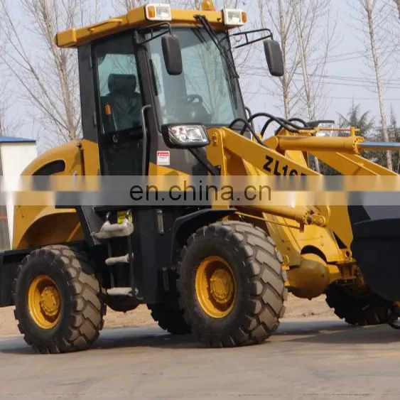 2015 1.6ton Hydraulic Wheel Loader With Different Attachments photo-5