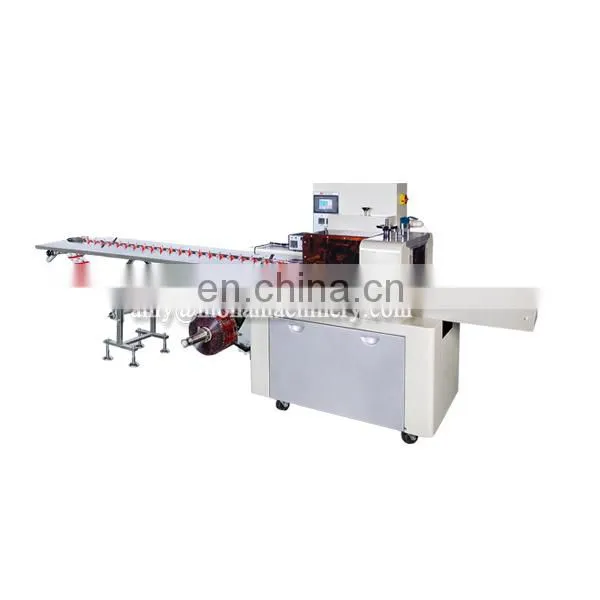 Packaging Bread/ Biscuit/ Ice Cream Pillow Type Packing Machine With Plastic Bag photo-2