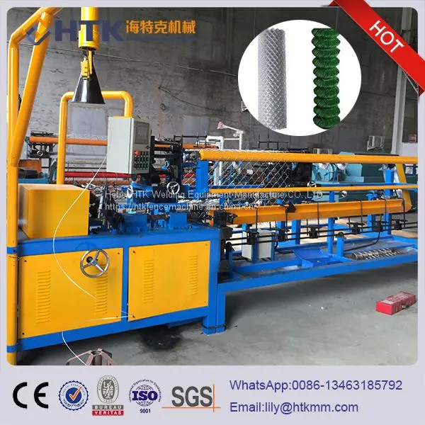 Automatic Chain Link Fence Machine Diamond Wire Mesh Fence Machine photo-3
