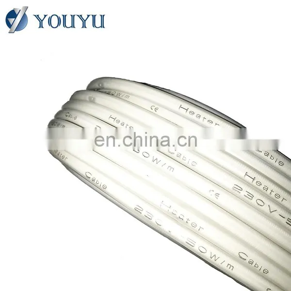 2020 Hot Factory Price FEP Silicone Rubber Sheath Electric Heating Cable photo-3